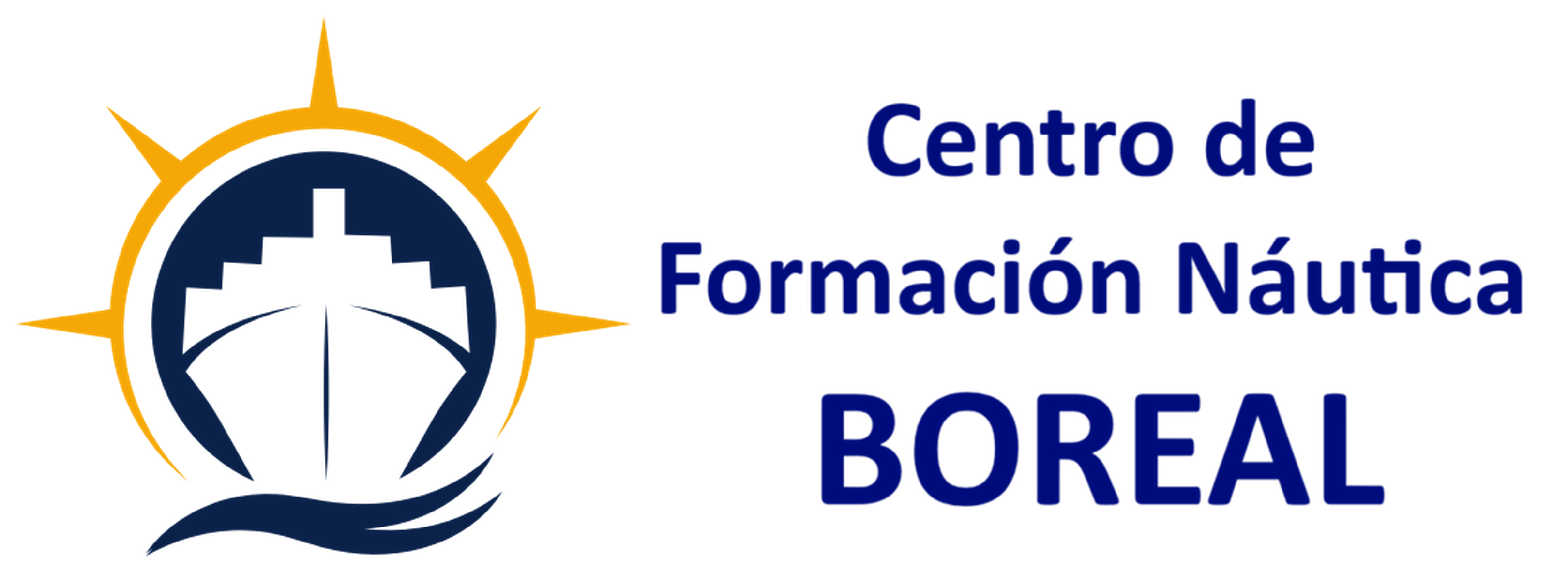 Logotipo del centro de formación náutica